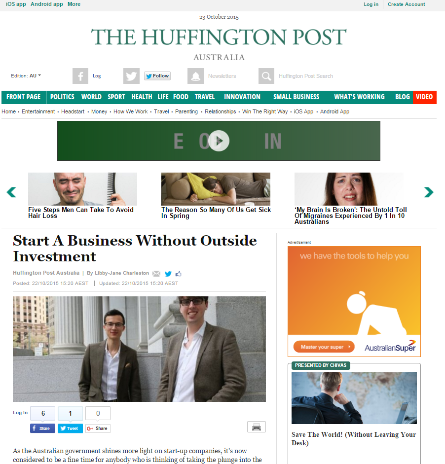 Appster_Huffington_post