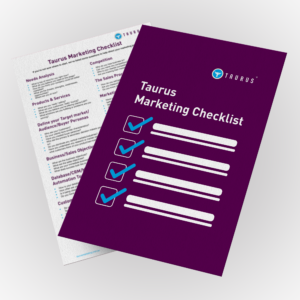 taurus marketing checklist